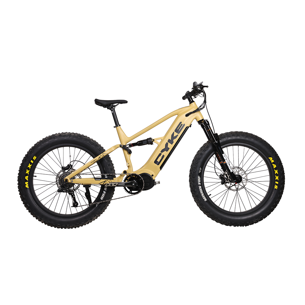 CYKE Falcon X Full-Suspension eMTB