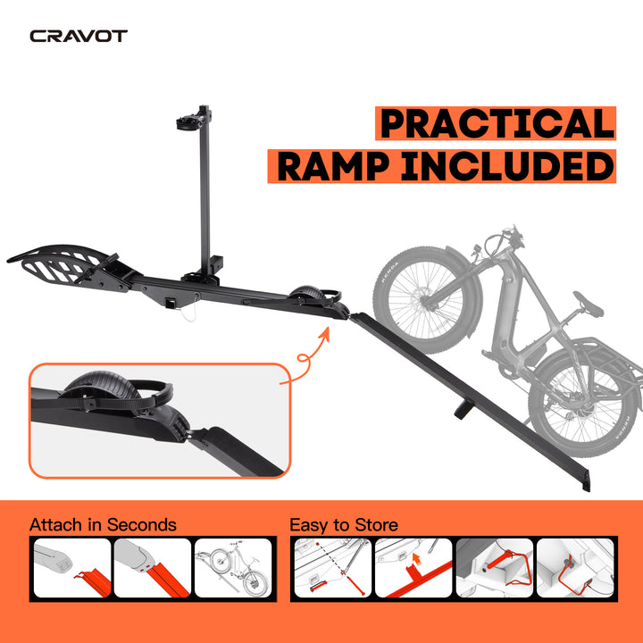 CRAVOT CyberRack E1 Hitch Bike Rack/ SOLE R