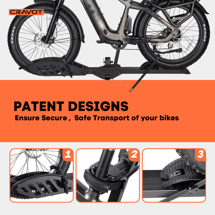 CRAVOT CyberRack E1 Hitch Bike Rack/ SOLE R