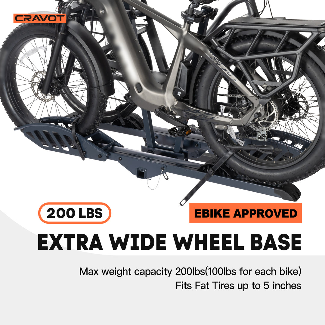 CRAVOT CyberRack E2 Hitch Bike Rack