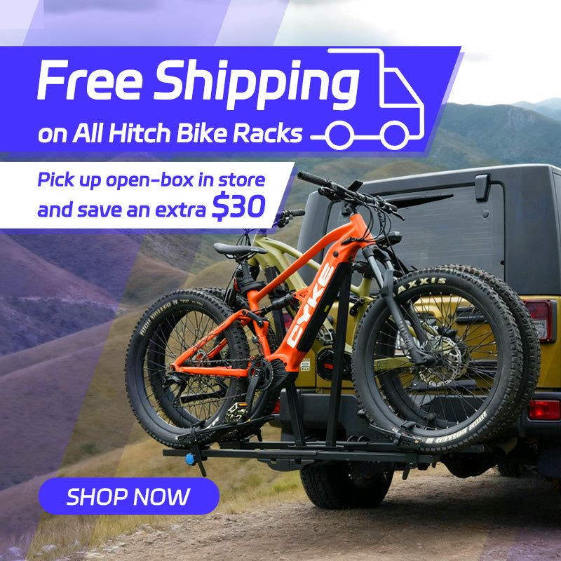 Free shipping hitch bike racks