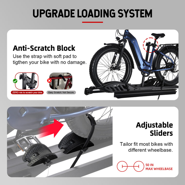 MATE R Foldable Hitch Bike Rack