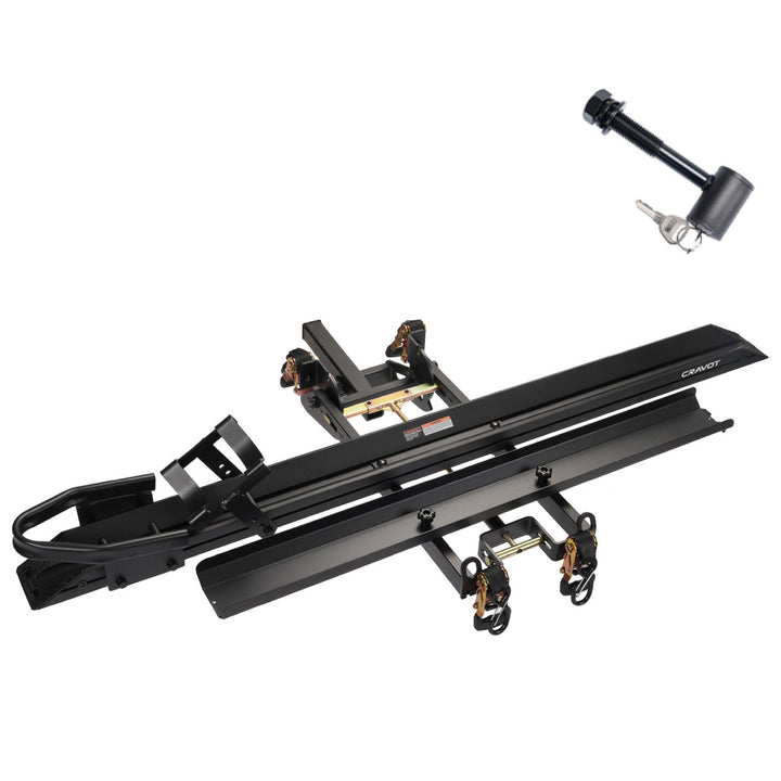 CRAVOT MotoRack M1/M1 Max Heavy Duty Foldable Hitch Motor Bike Rack