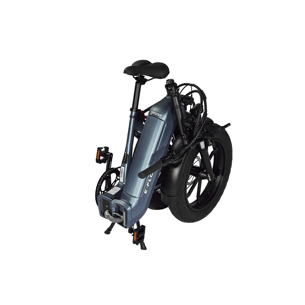 eflow electric bicycle E-Flow Foldable eBike | 20" x 4.0" Fat Tires