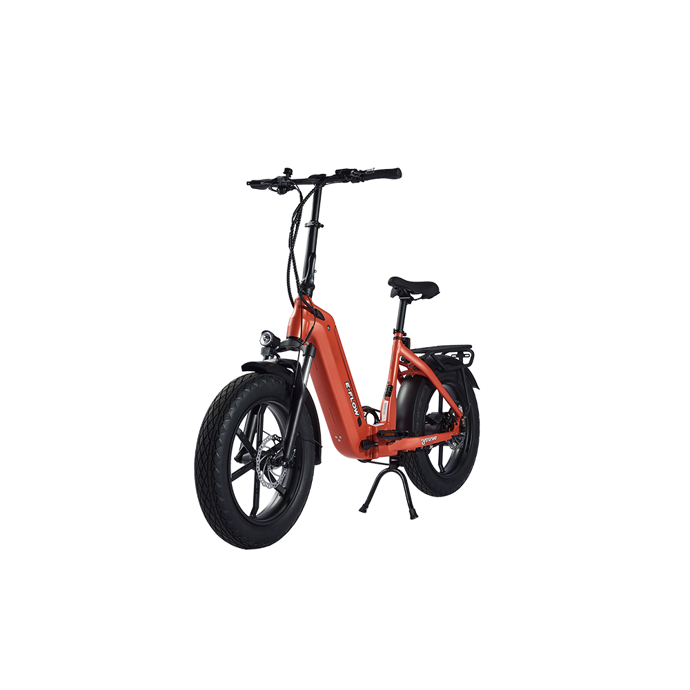 electric folding bicycle manufacturers E-Flow Foldable eBike | 20" x 4.0" Fat Tires
