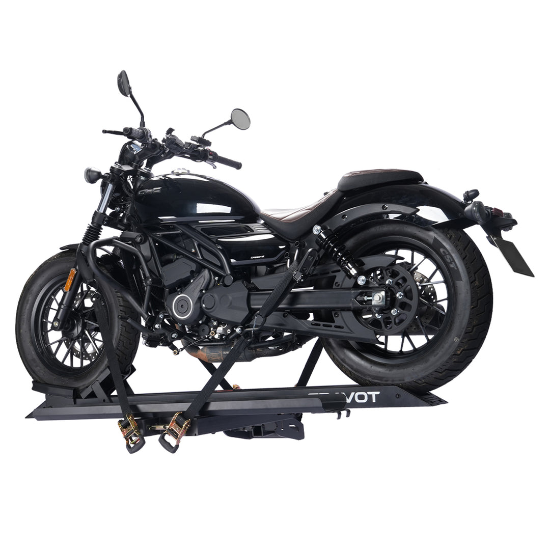 CRAVOT MotoRack M1/M1 Max Heavy Duty Foldable Hitch Motor Bike Rack