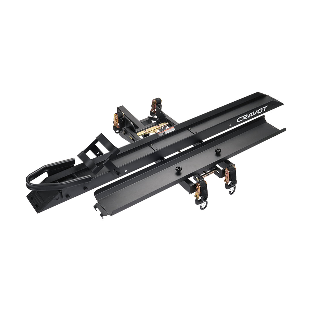 CRAVOT MotoRack M1/M1 Max Heavy Duty Foldable Hitch Motor Bike Rack