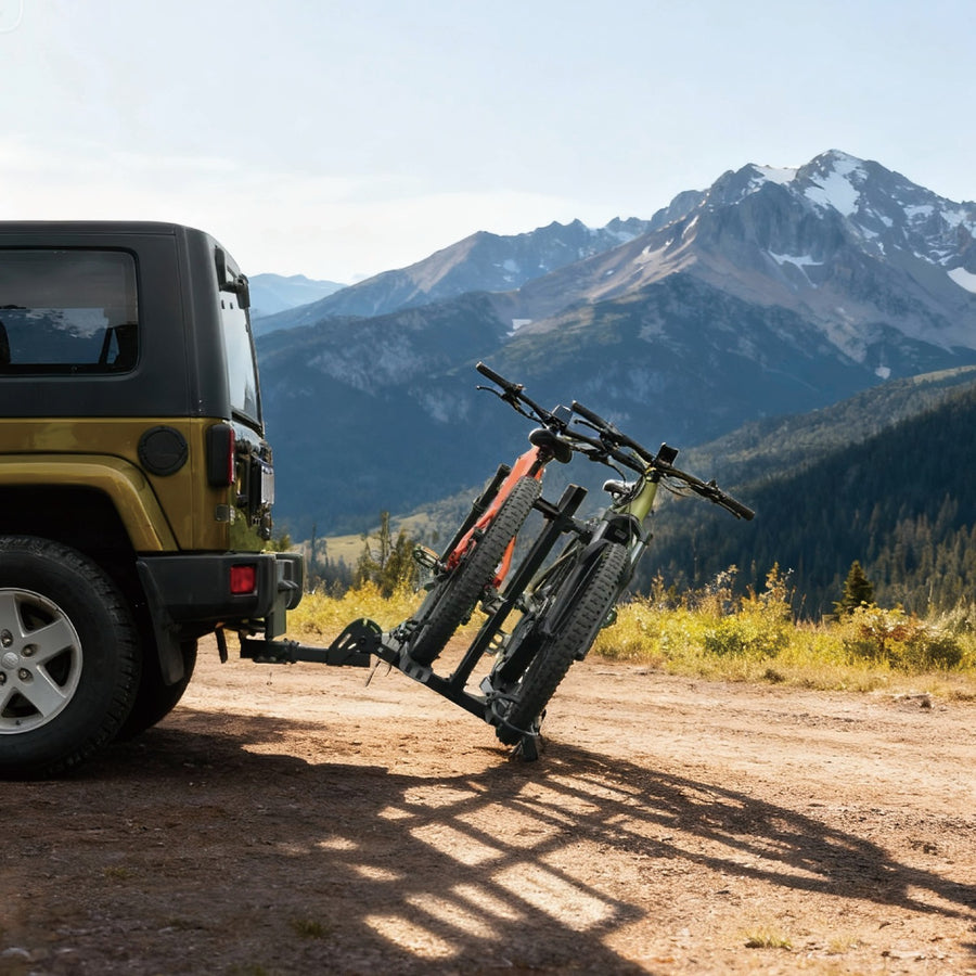 CRAVOT CyberRack E2 Plus Hitch Bike Rack – 200 lbs, Ramp – BestPickBikes